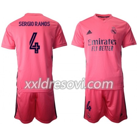 Real Madrid Sergio Ramos 4 Drugi Dječji Komplet Dresovi za Nogomet 2020-2021 (+ kratke hlače)